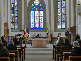 Ökumenischer Gottesdienst in St. Crescentius anlässlich des 3. Ökumenischen Kirchentags (Forto: Karl-Franz Thiede)